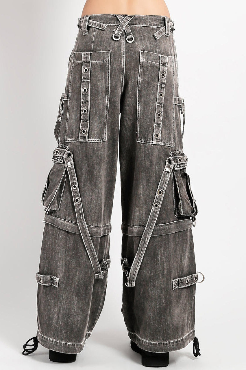 Tripp NYC Denim Power Street Pants [FOG WASH]