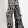 Tripp NYC Denim Power Street Pants [FOG WASH]