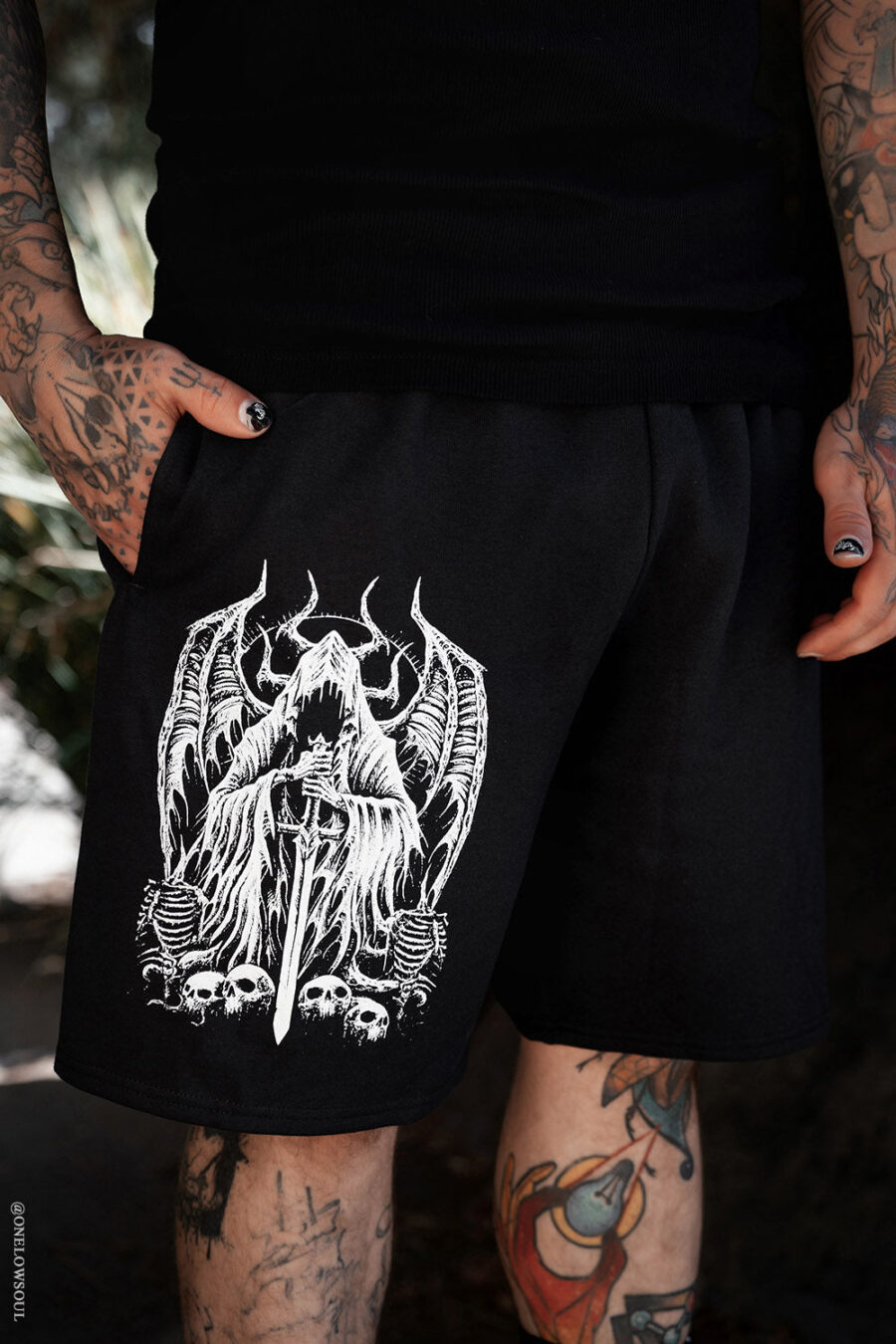 Angel of Death Sweat Shorts [Unisex]