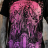 Graveyard Grim Reaper T-shirt [PINK]