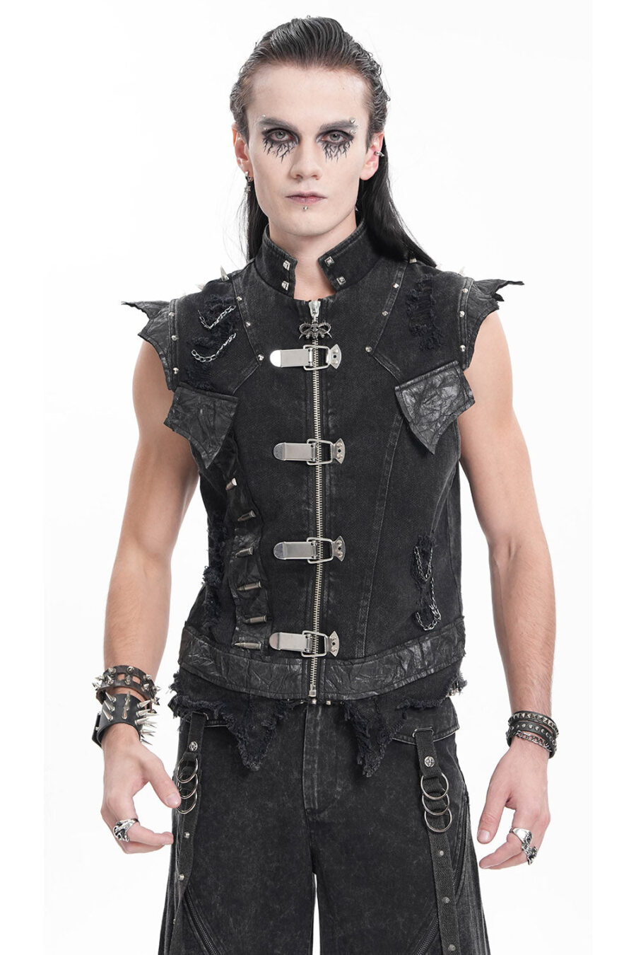 Blood Pact Punk Battle Vest