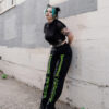 Zombie Rot Skeleton Joggers [Monster Green]