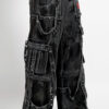 Tripp NYC Denim Strap Pants [Black Ink Wash]