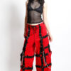 Tripp NYC Harness Dark Street Pants [Red/Black]