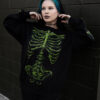 Zombie Rot Skeleton Sweatshirt [Monster Green]