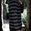 Autopsy Stitch Striped Sweater