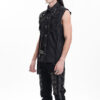 Deathrock Pierced Punk Vest
