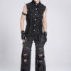 Mutiny Distressed Sleeveless Vest