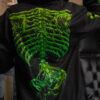 Zombie Rot Skeleton Hoodie [Monster Green]