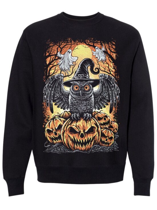 Halloween Owl Sweatshirt