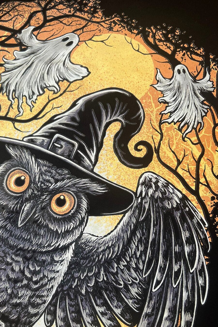 Halloween Owl Sweatshirt