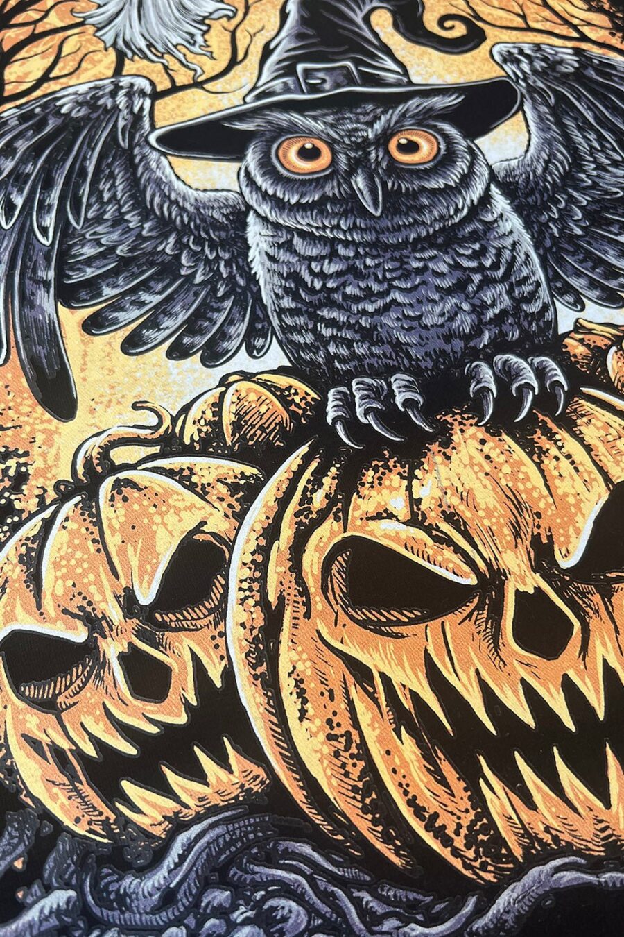 Halloween Owl Sweatshirt