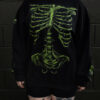 Zombie Rot Skeleton Sweatshirt [Monster Green]
