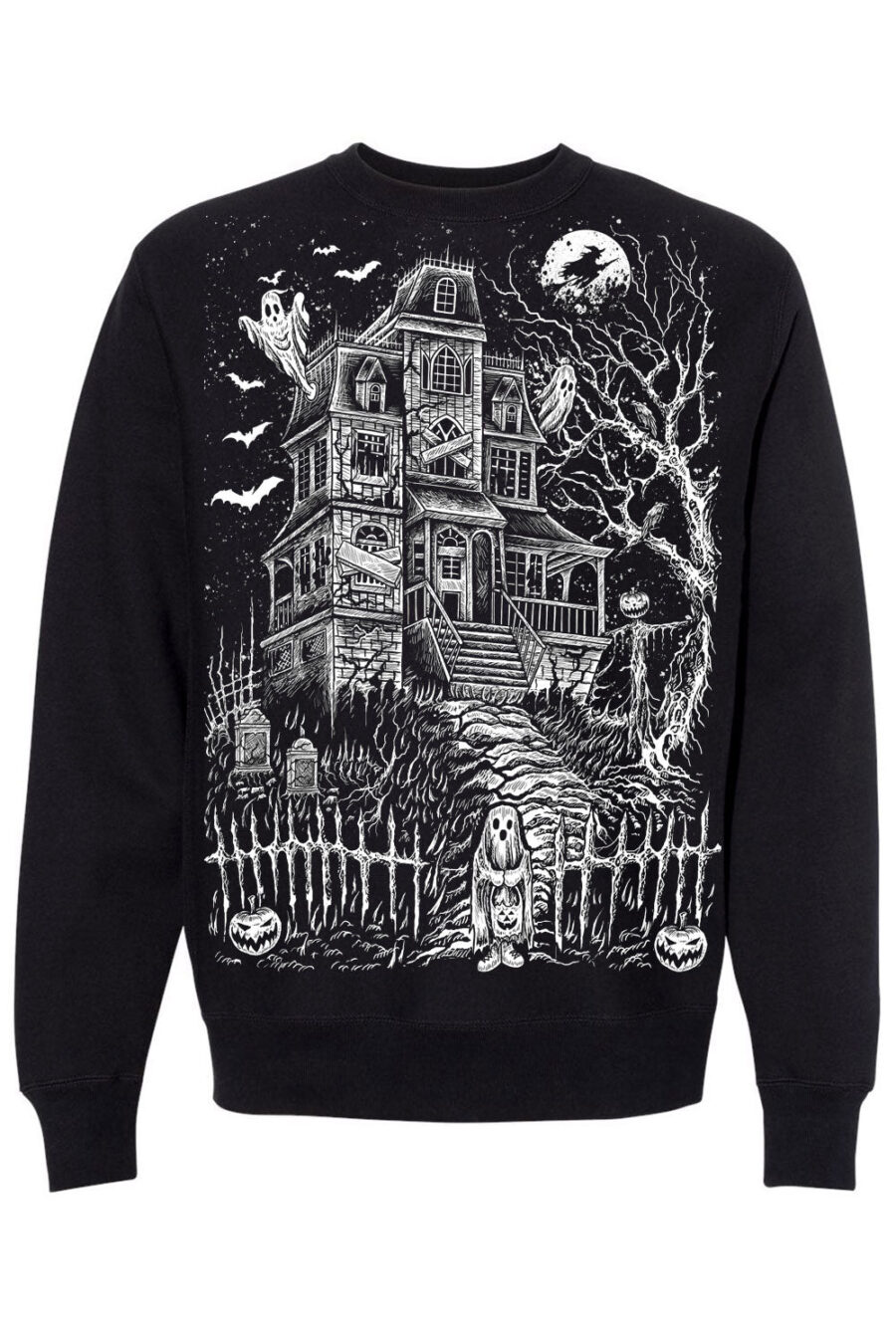 Haunted Mansion Sweatshirt [White]