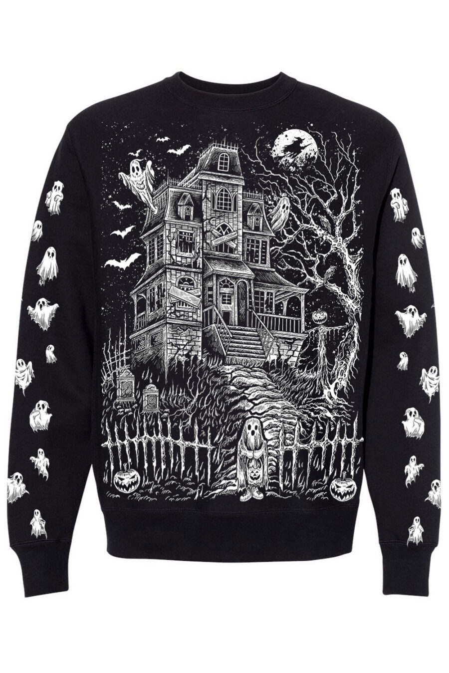 Haunted Mansion Sweatshirt [White]