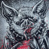 Bat Blood Snack Time Sweatshirt