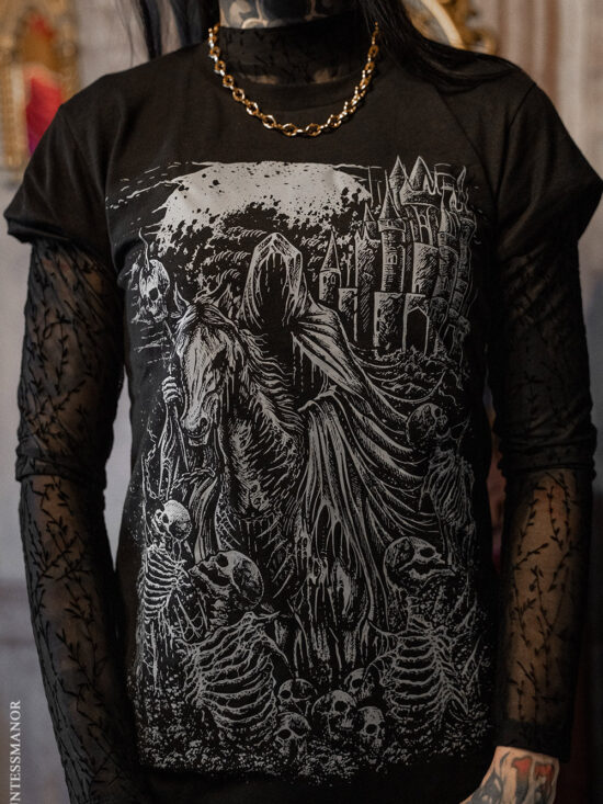 Dark Horseman T-shirt [Gray]