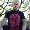Three-Headed Werewolf T-shirt [WINE RED]