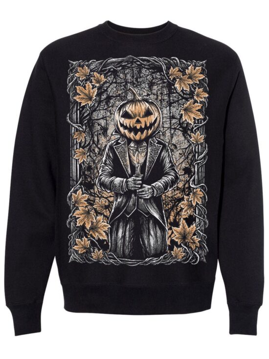 Jack-O-Lantern Gentleman Sweatshirt