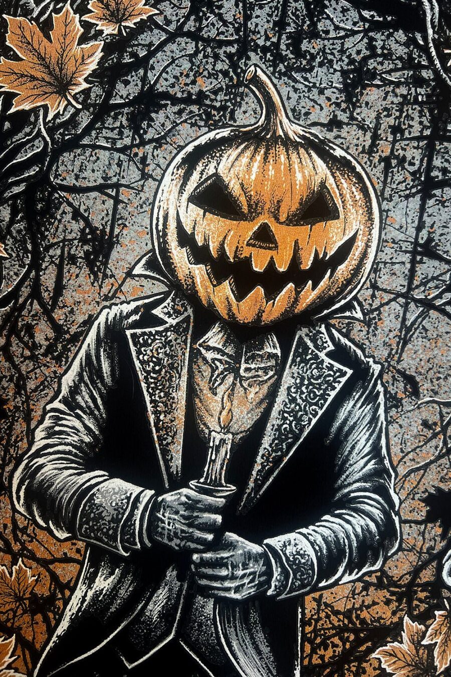 Jack-O-Lantern Gentleman T-shirt