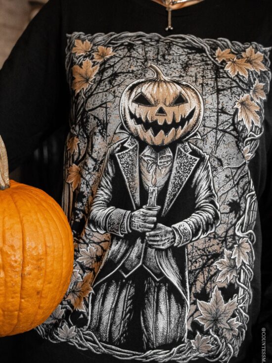 Jack-O-Lantern Gentleman T-shirt