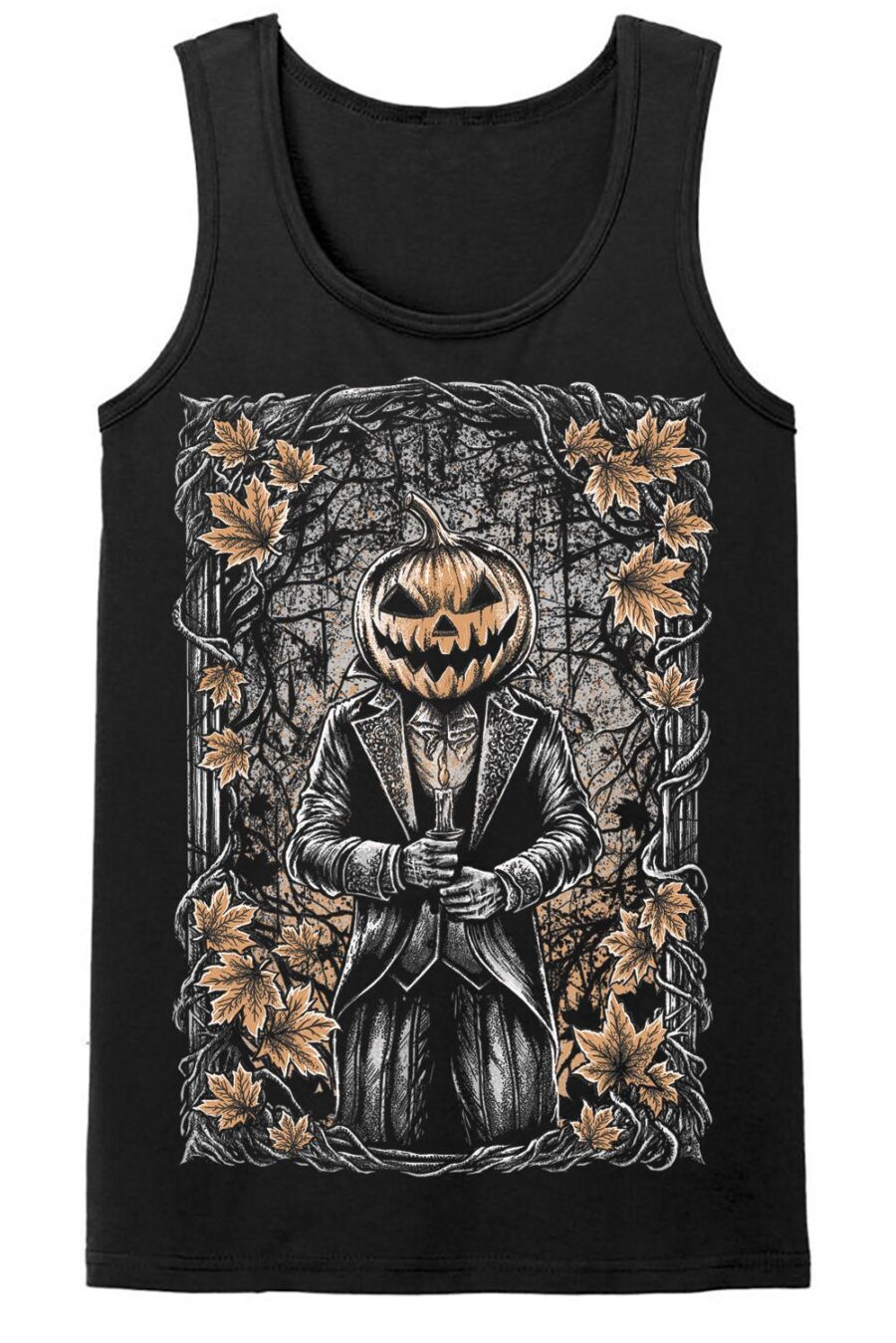 Jack-O-Lantern Gentleman T-shirt