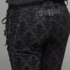 Dark Shadows Lace-Up Pants