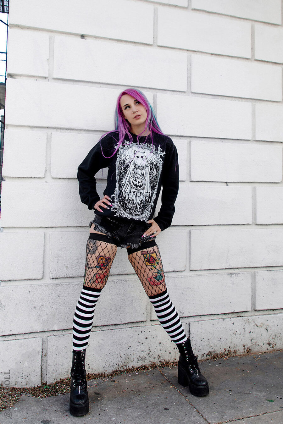 Ghost Kitty Sweatshirt