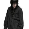 Bone Dagger Lace-Up Shirt