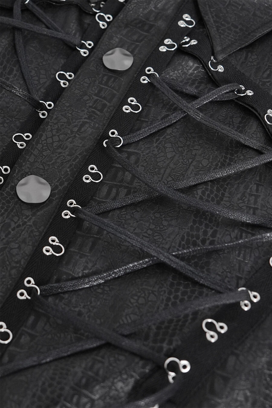 Serpentine Lace-Up Tank Top