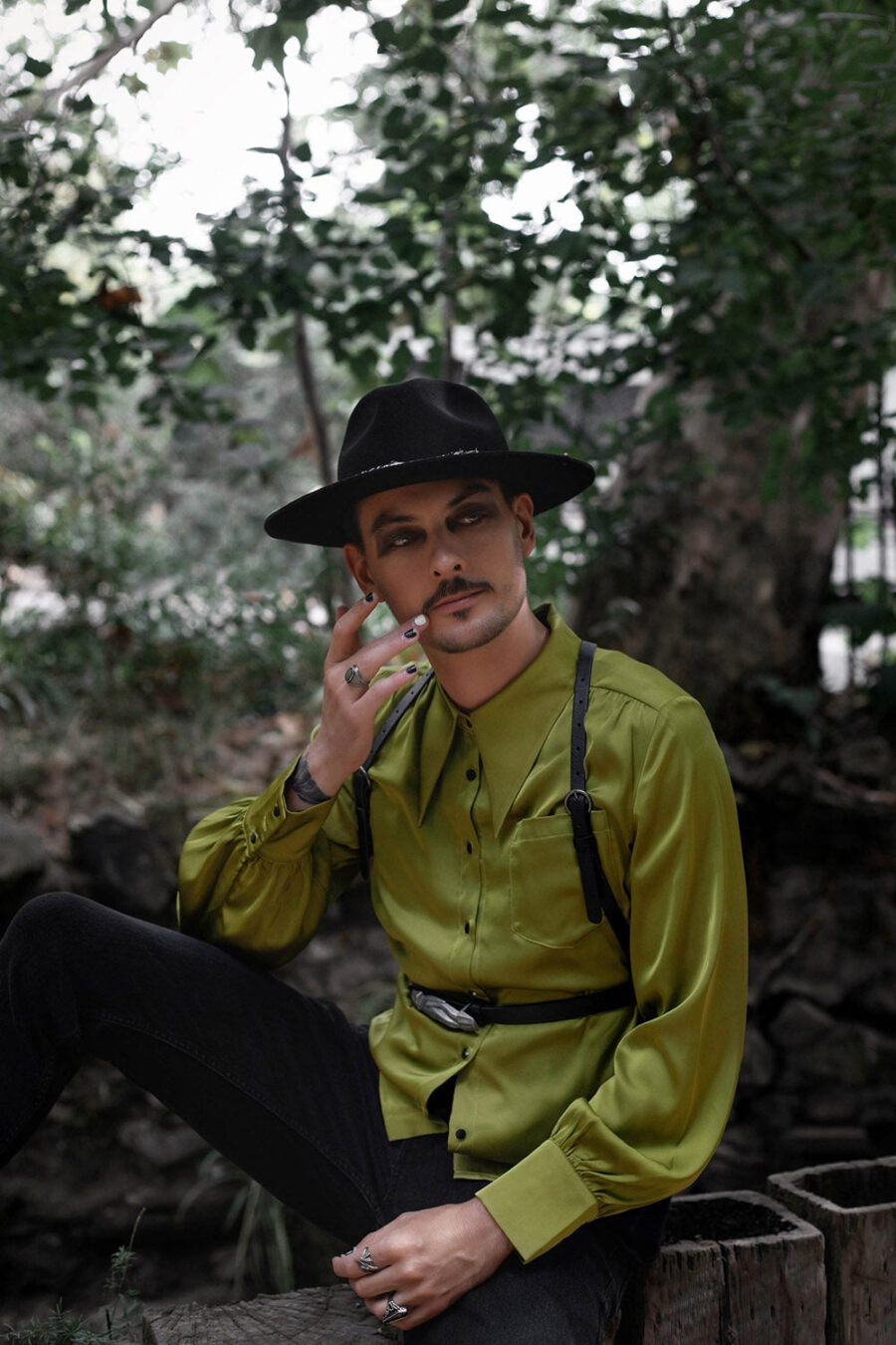 Gods & Monsters Button Down Shirt [Unisex]