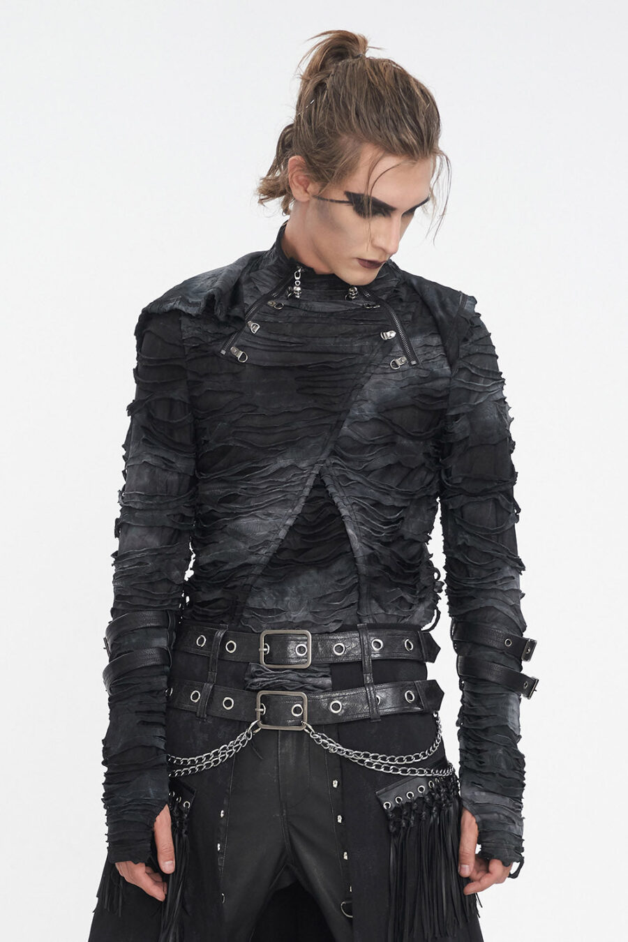 Skull Mound Tattered Top