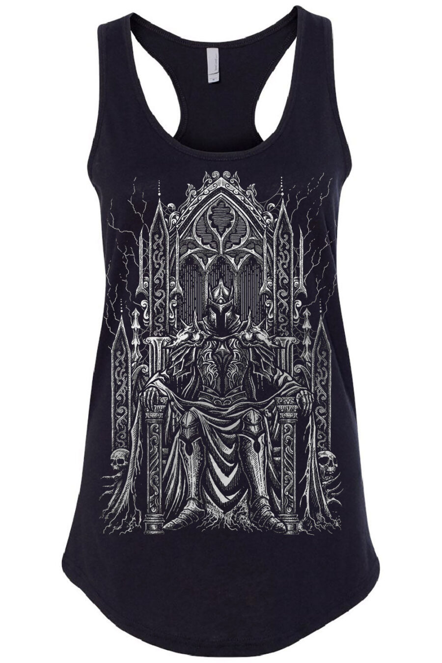 Medieval Knight T-shirt [Metallic Silver]