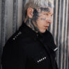 Wreckage Studded Shoulder Shirt