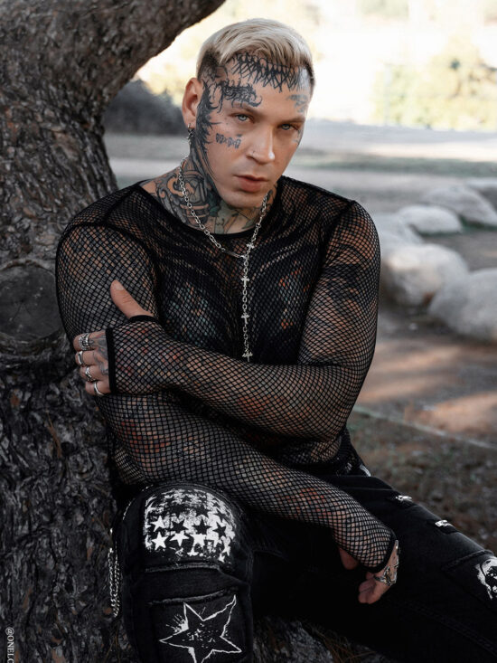 Shadowgrid Fishnet Shirt