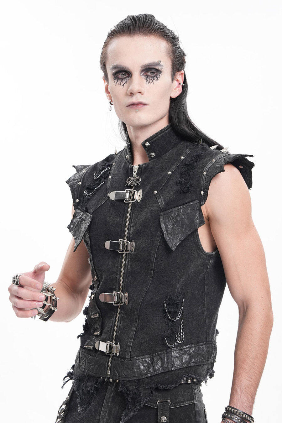 Blood Pact Punk Battle Vest