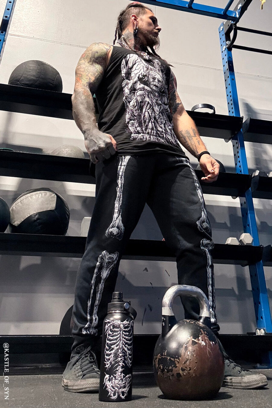 Dead Inside Skeleton Joggers