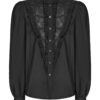 Coffinry Tattered Button-Up Shirt