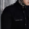 Wreckage Studded Shoulder Shirt