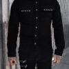 Wreckage Studded Shoulder Shirt