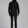 Studded Long Sleeve Skull Button Up Shirt
