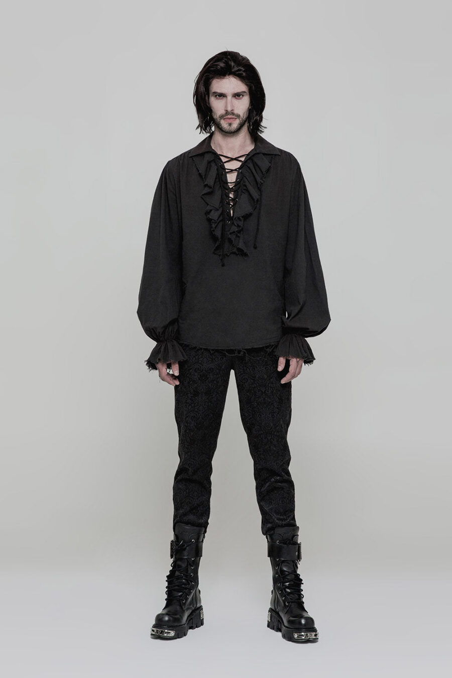 Pirate's Code Lace-Up Shirt
