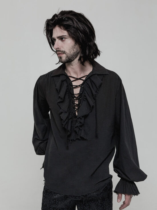 Pirate's Code Lace-Up Shirt