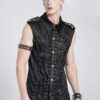 Serpentine Lace-Up Tank Top