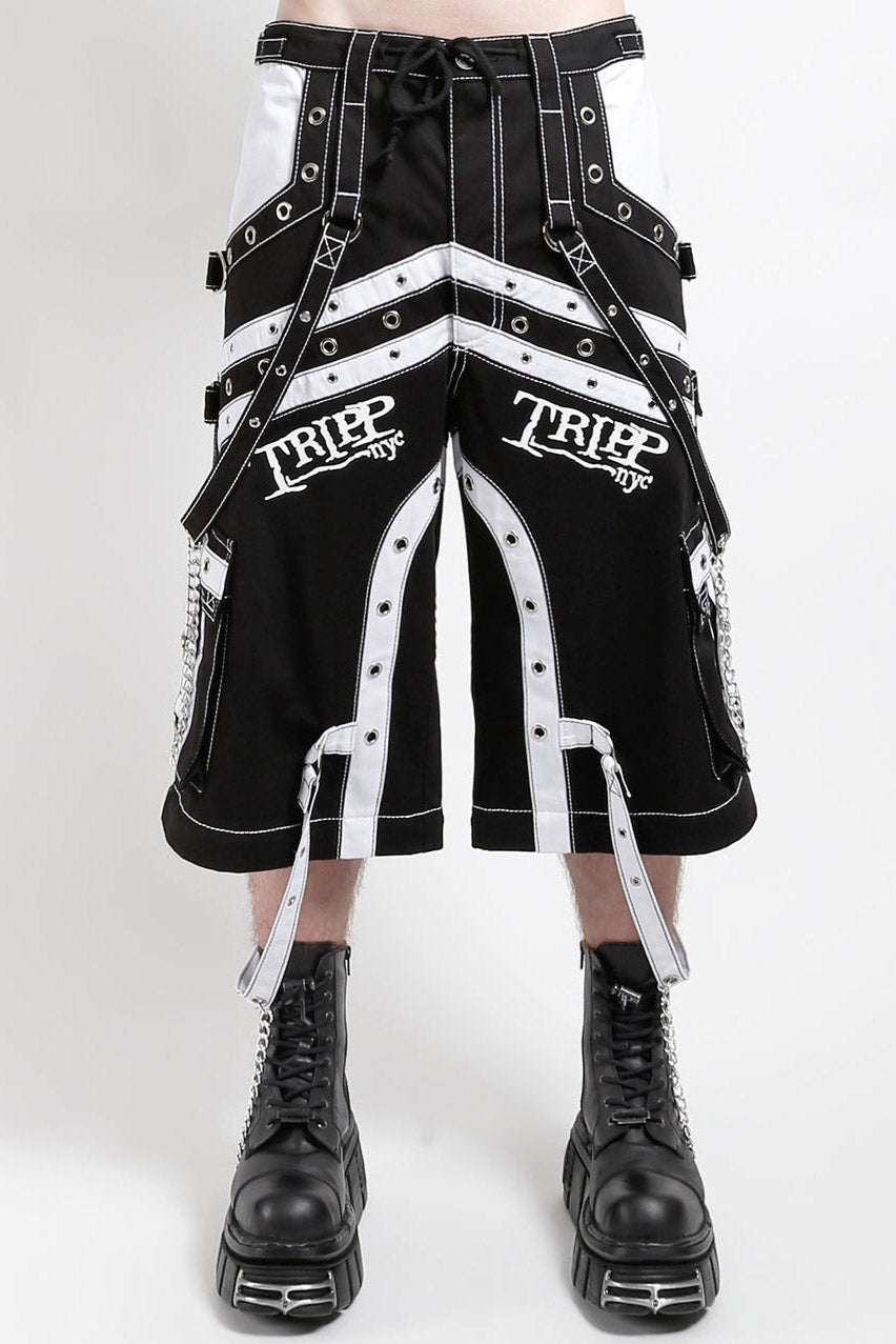 Tripp NYC Off Track Pants [BLACK/WHITE]