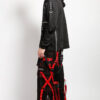 Tripp NYC X-Strap Zip Off Pants [BLACK/RED]