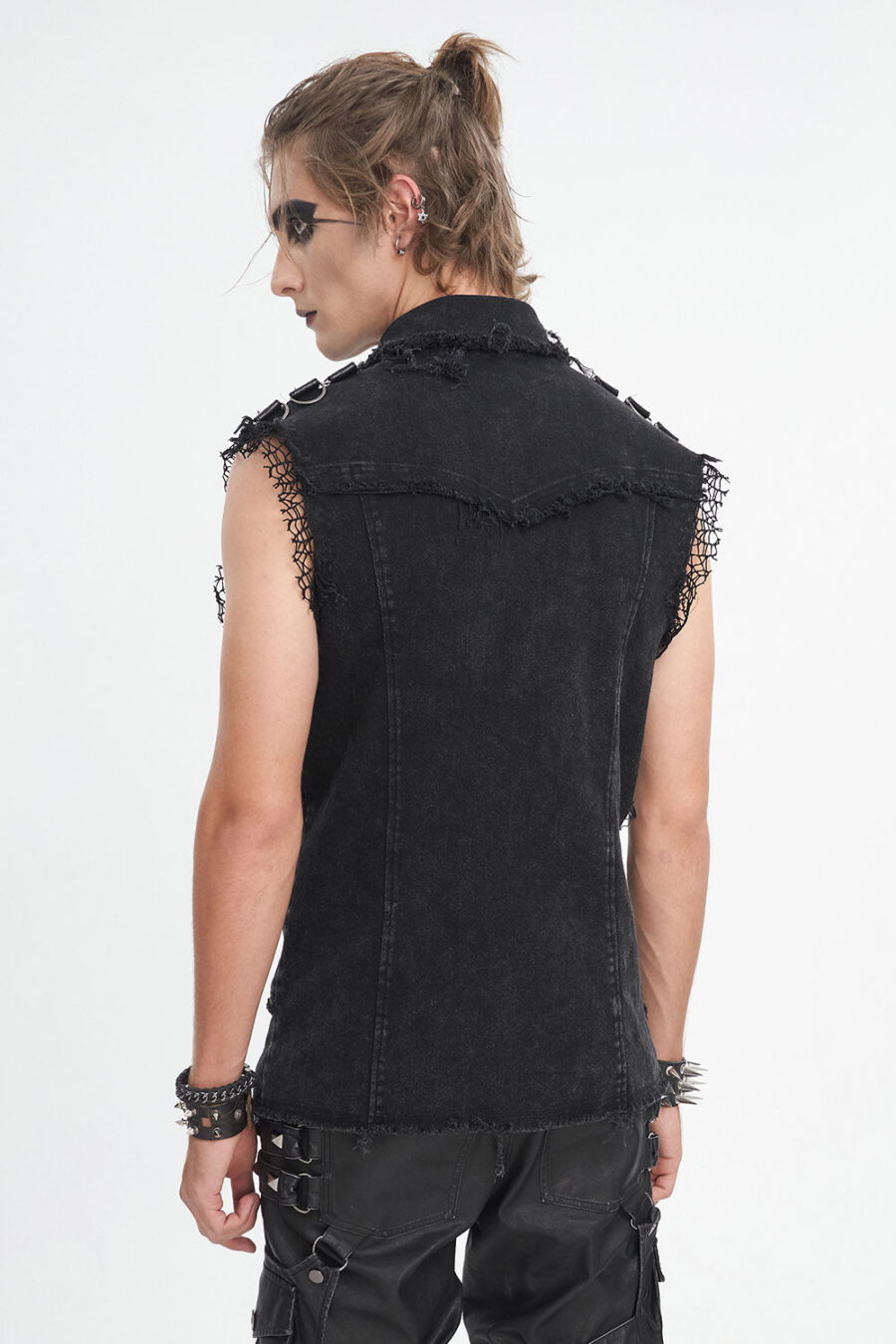 Undead Distressed Vest