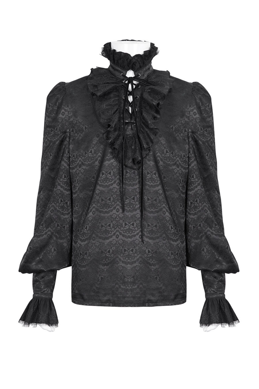 Castle Dracula Lace-Up Shirt