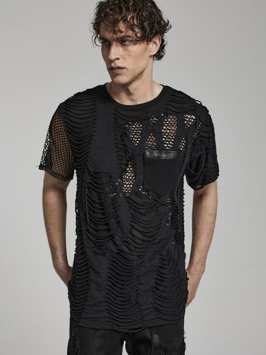 Ripped to Shreds Fishnet Top