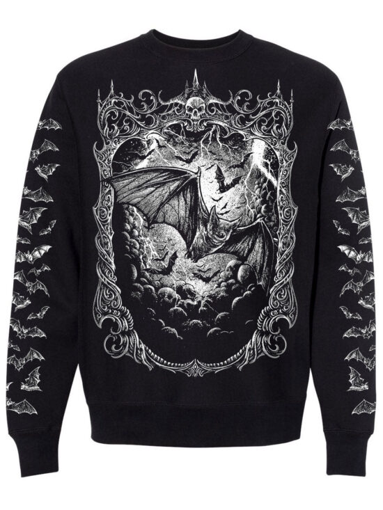 Night Flight Bat Sweatshirt